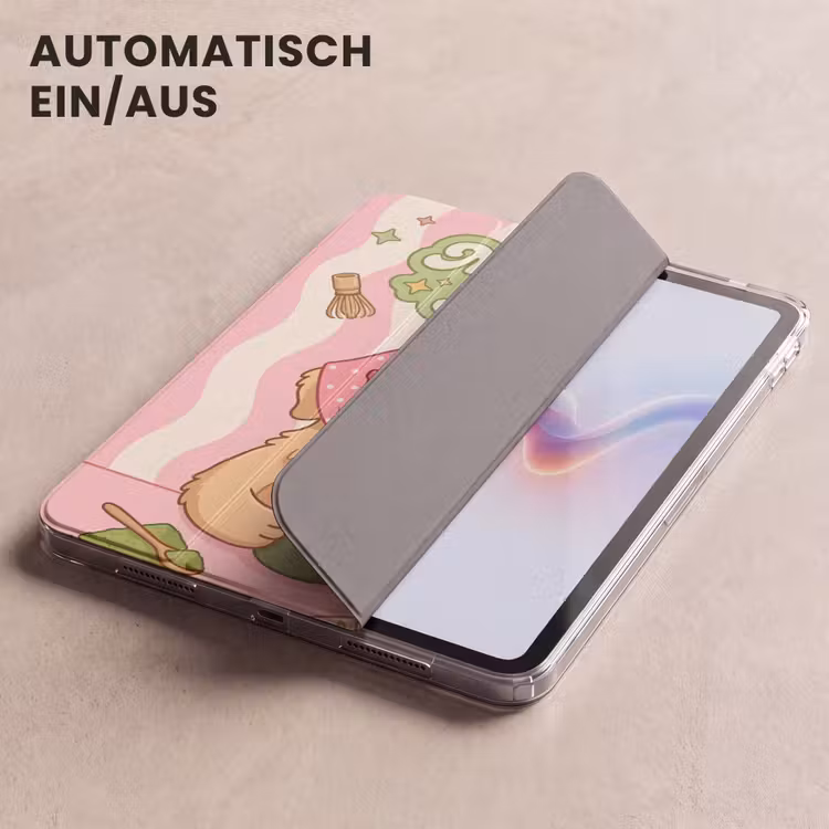 iPad-Hülle - Matcha - Hund - Rosa - Grün — 5