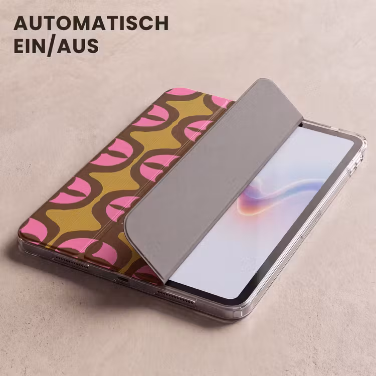 iPad-Hülle - Modern - Gemustert - Rosa — 5