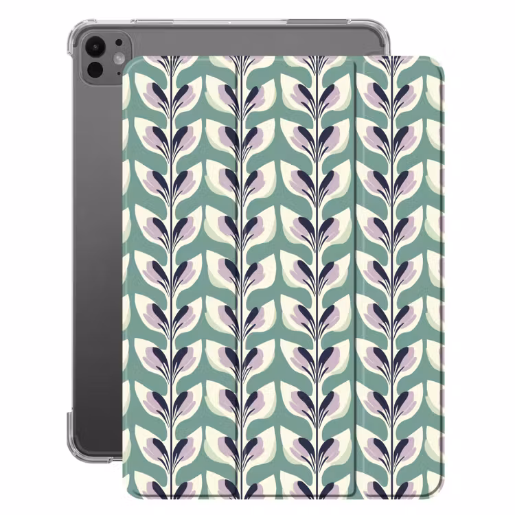 iPad-Hülle - Retro - Modern - Grün — 1