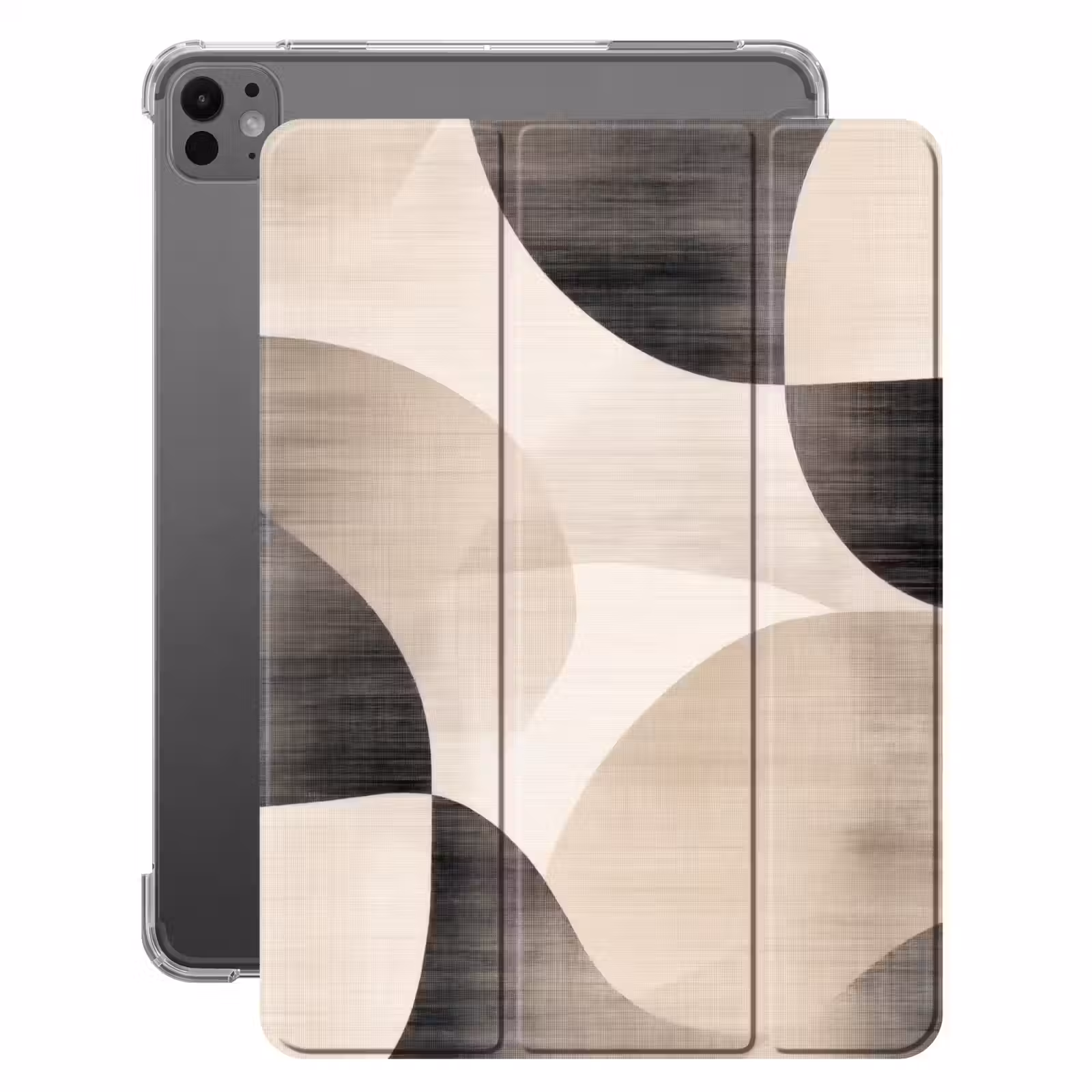 iPad-Hülle - Skurrile Formen - Subtile Übergänge - Dynamisch — 1