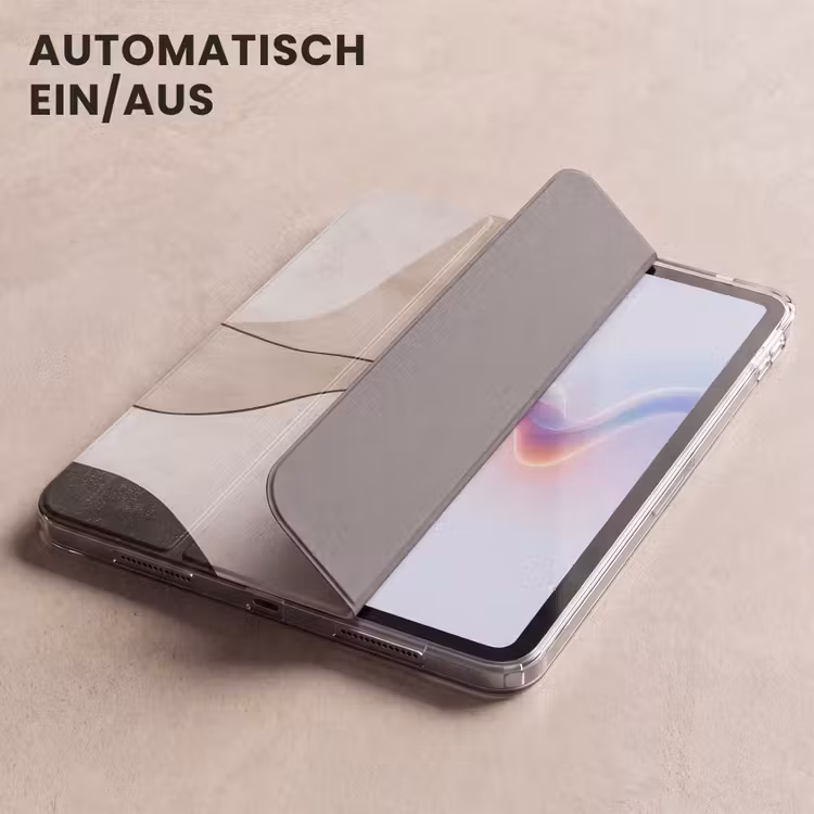 iPad-Hülle - Konturlinien - Abstrakte Landschaft — 5