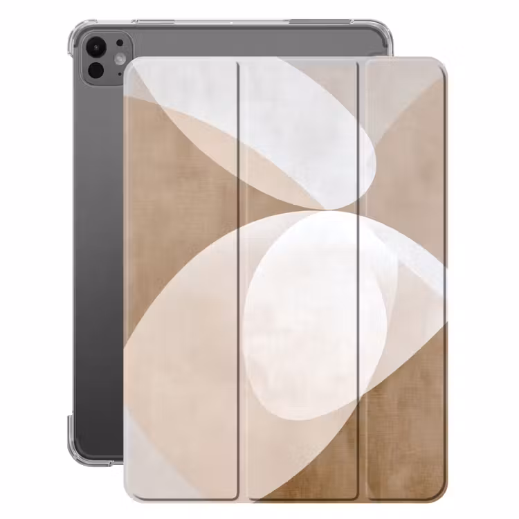 iPad-Hülle - Ovale Formen - Transparent - Weicher Übergang — 1