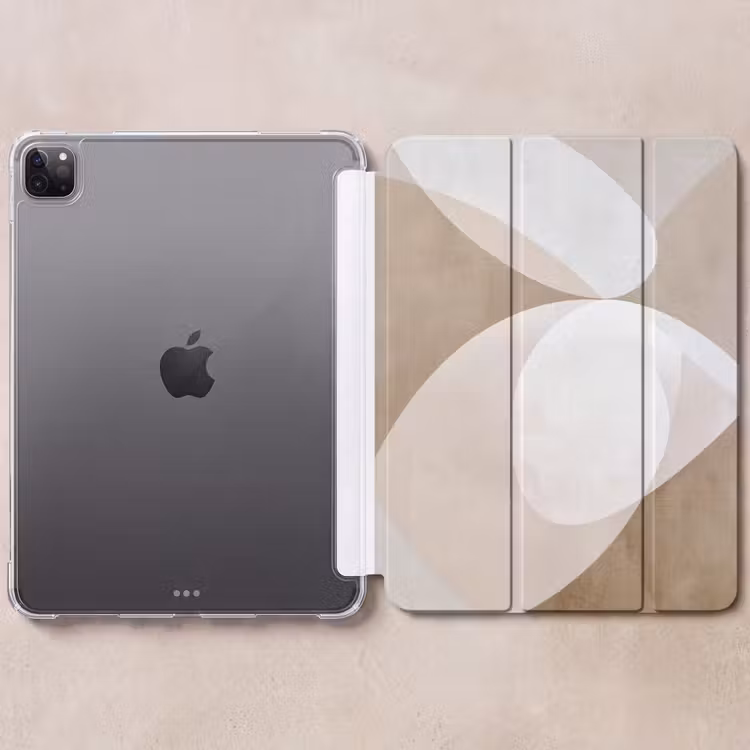 iPad-Hülle - Ovale Formen - Transparent - Weicher Übergang — 6