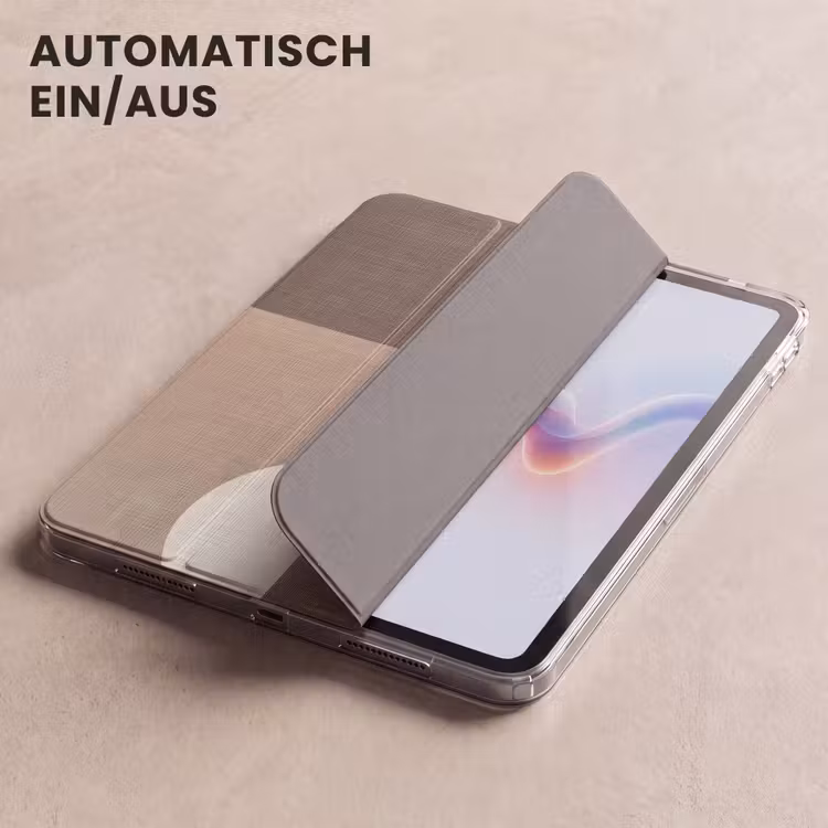 iPad-Hülle - Raster - Halbkreise - Kontrast — 5