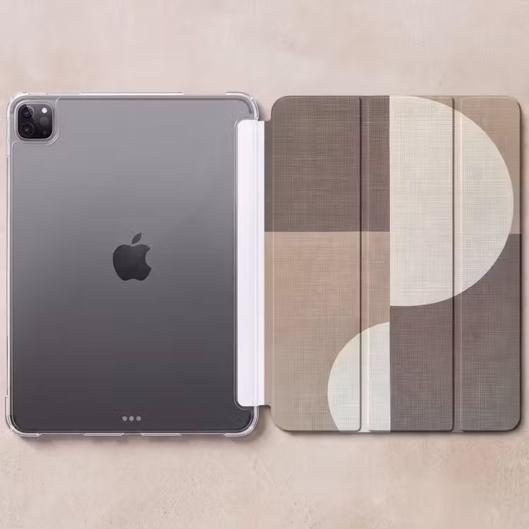 iPad-Hülle - Raster - Halbkreise - Kontrast — 6