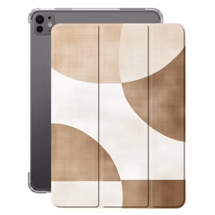 iPad-Hülle - sich schneidende Kreise - sich überschneidende Ebenen — 1