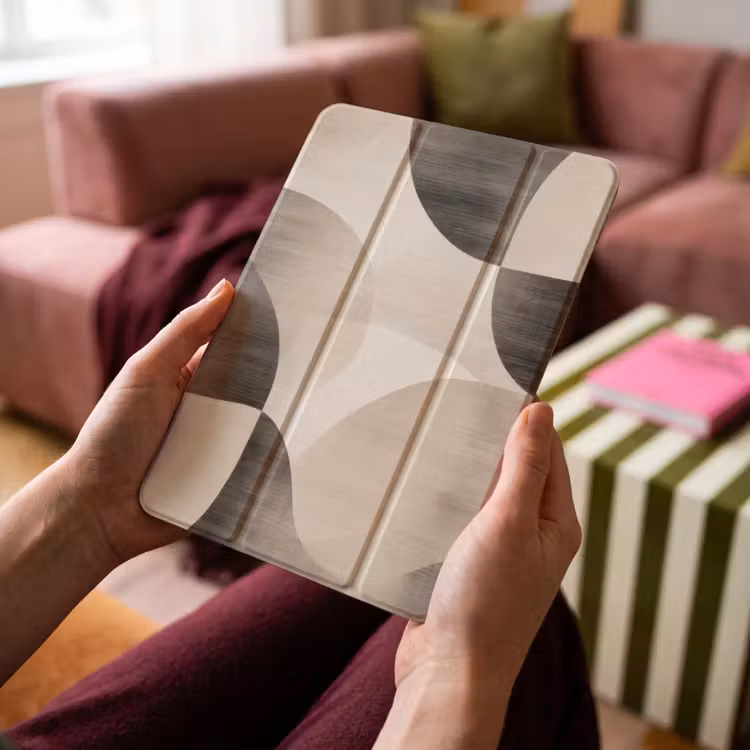 iPad-Hülle - Skurrile Formen - Subtile Übergänge - Dynamisch — 4