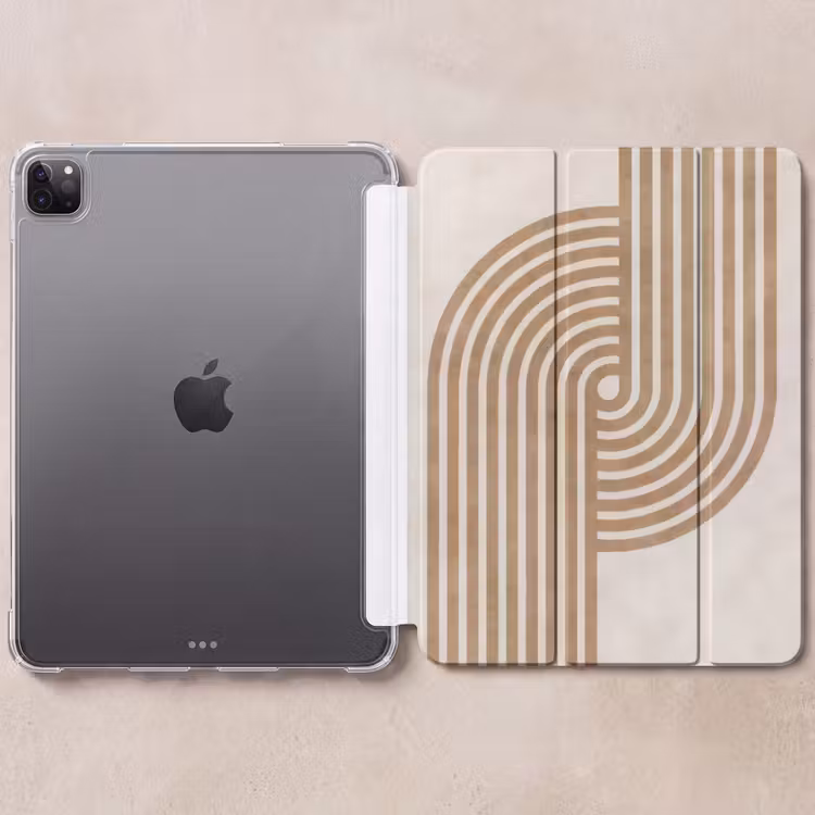 iPad-Hülle - Symmetrische Biegung - kupferfarbig — 6