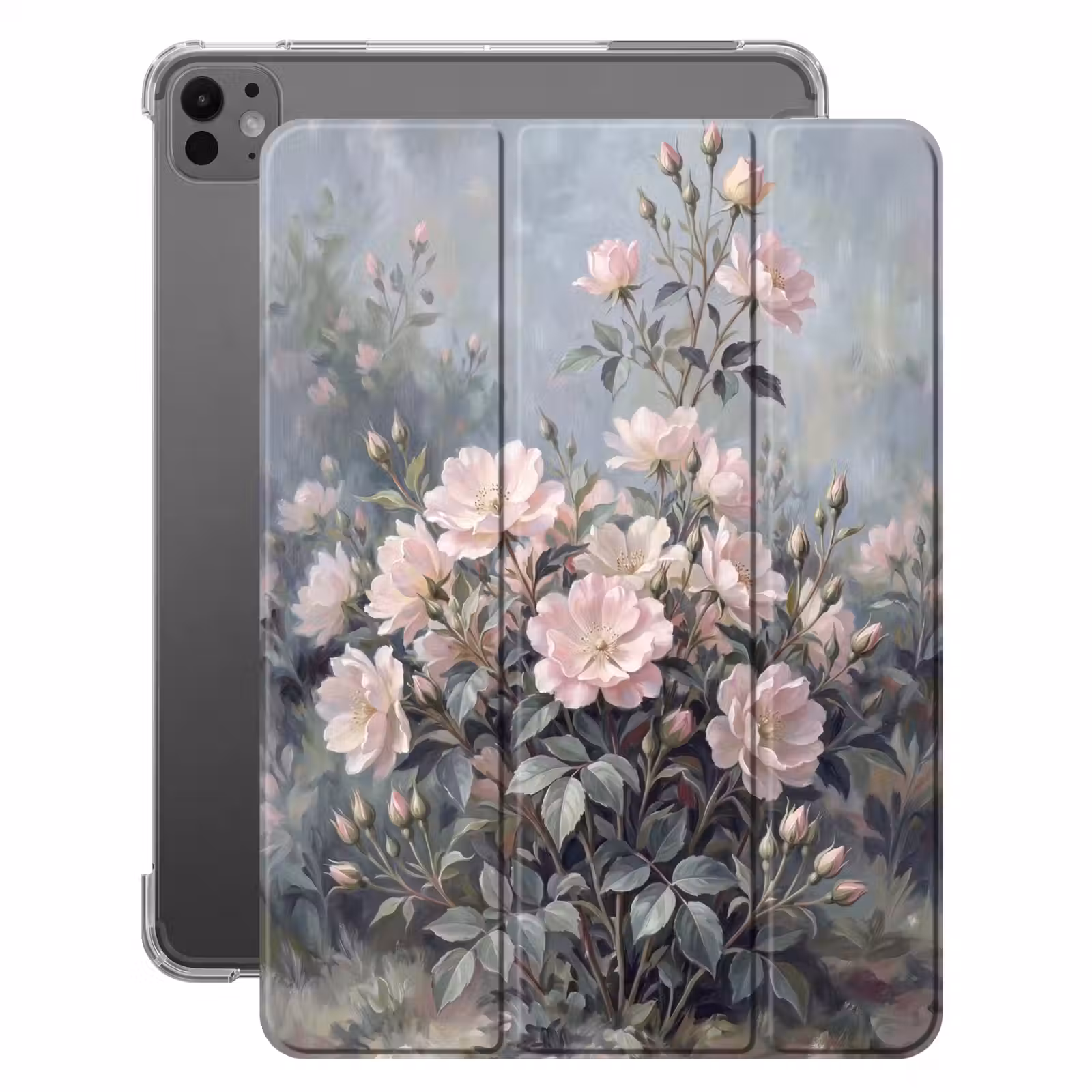 iPad-Hülle - Rosen - Illustration - Rosa — 1