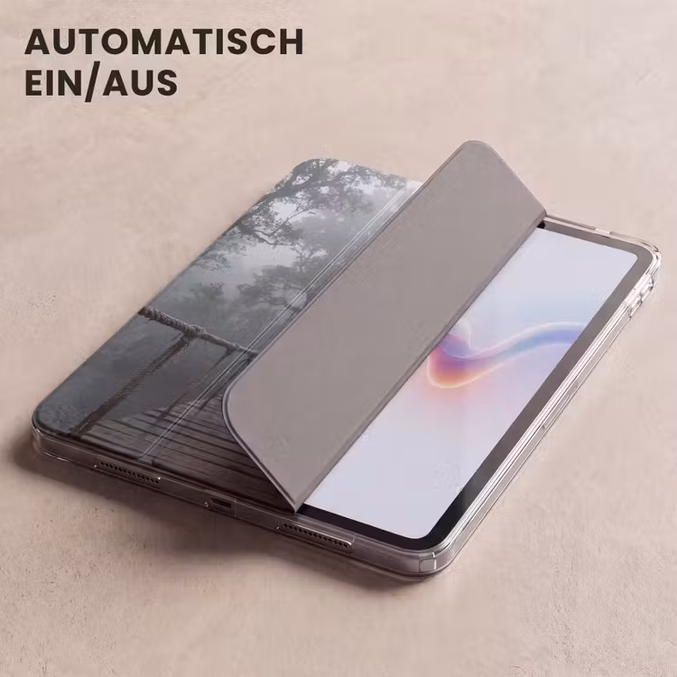 iPad-Hülle - Brücke - Dschungel - Nebel - Natur — 5