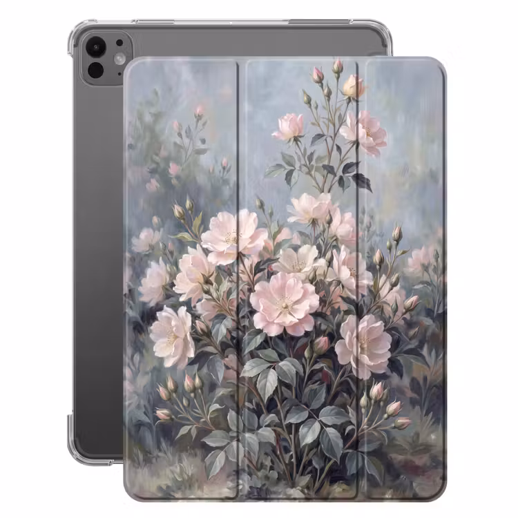 iPad-Hülle - Rosen - Illustration - Rosa — 1