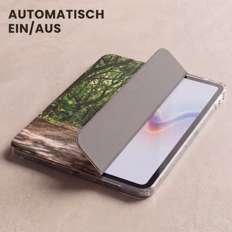 iPad-Hülle - Straße - Bäume - Natur - Grün — 5