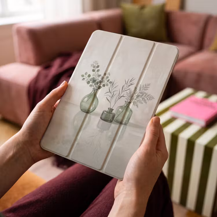 iPad-Hülle - Vasen - Blätter - Grün — 4