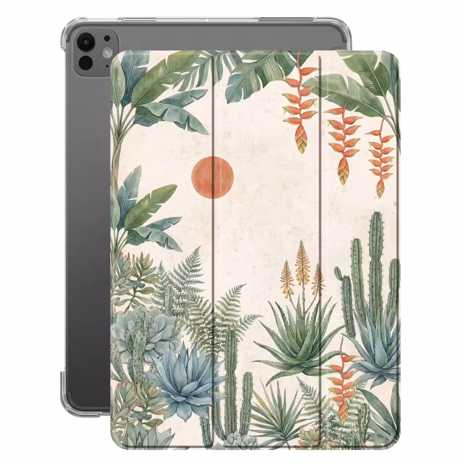 iPad-Hülle - Wüste - Pflanzen - Grün — 1