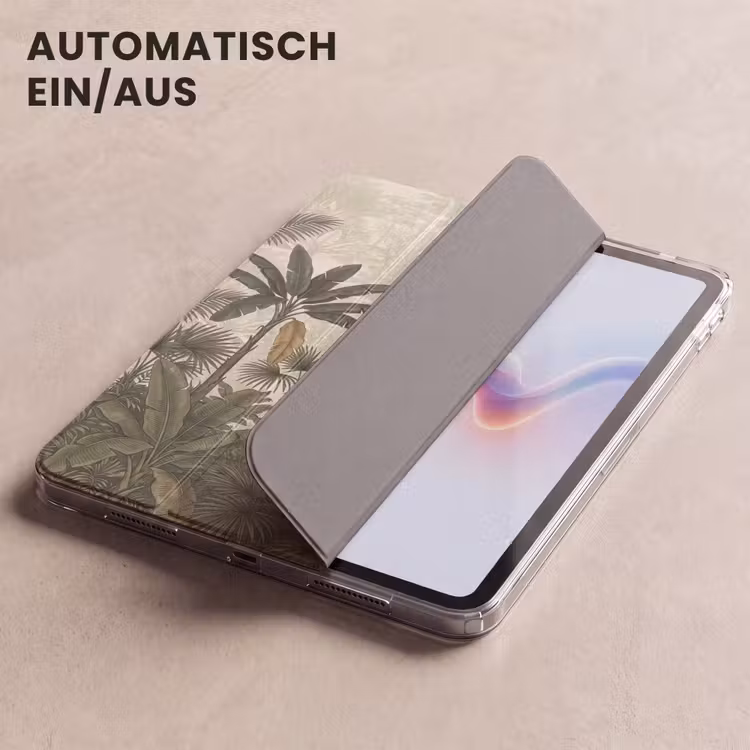 iPad-Hülle - Papageien - Dschungel - Tropisch - Grün — 5