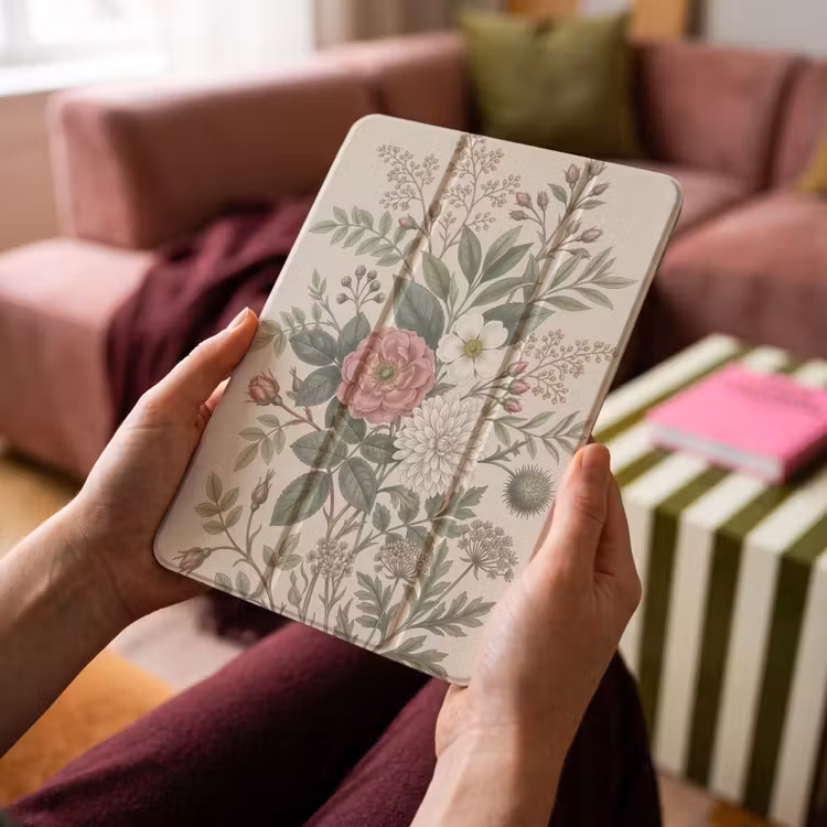 iPad-Hülle - Romantisch - Design - Farbenfroh — 4
