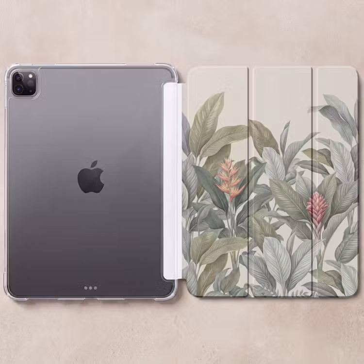 iPad-Hülle - Tropisch - Pflanzen - Modern - Grün — 6