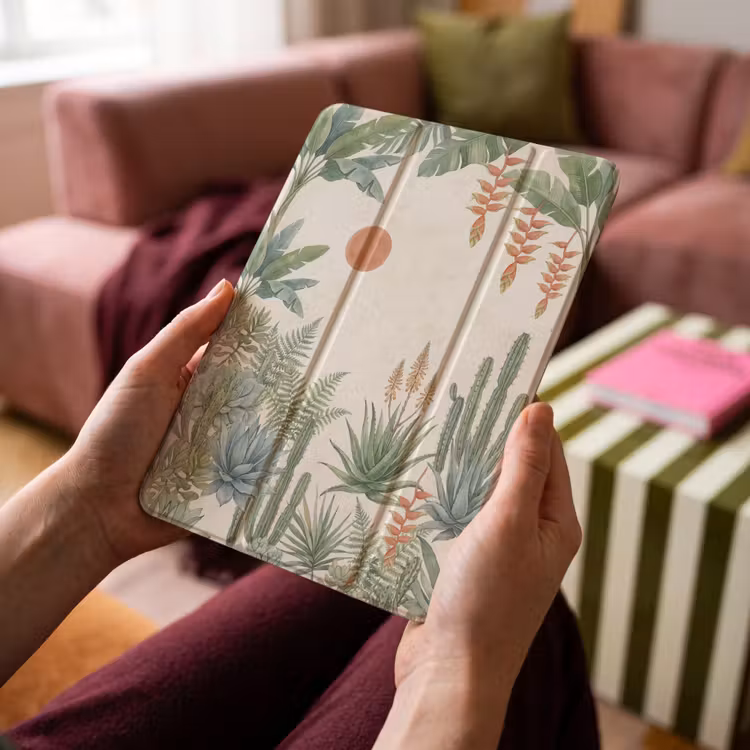 iPad-Hülle - Wüste - Pflanzen - Grün — 4