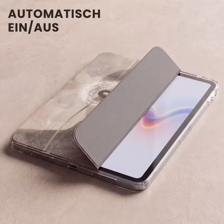 iPad-Hülle - Frau - Gelassenheit - Grau — 5