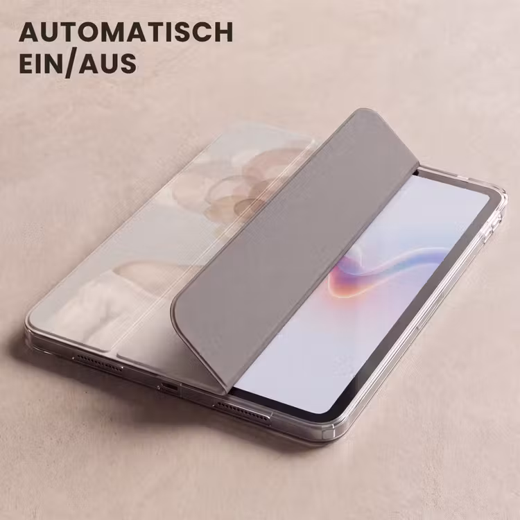 iPad-Hülle - Frau - Kreise - Beige — 5