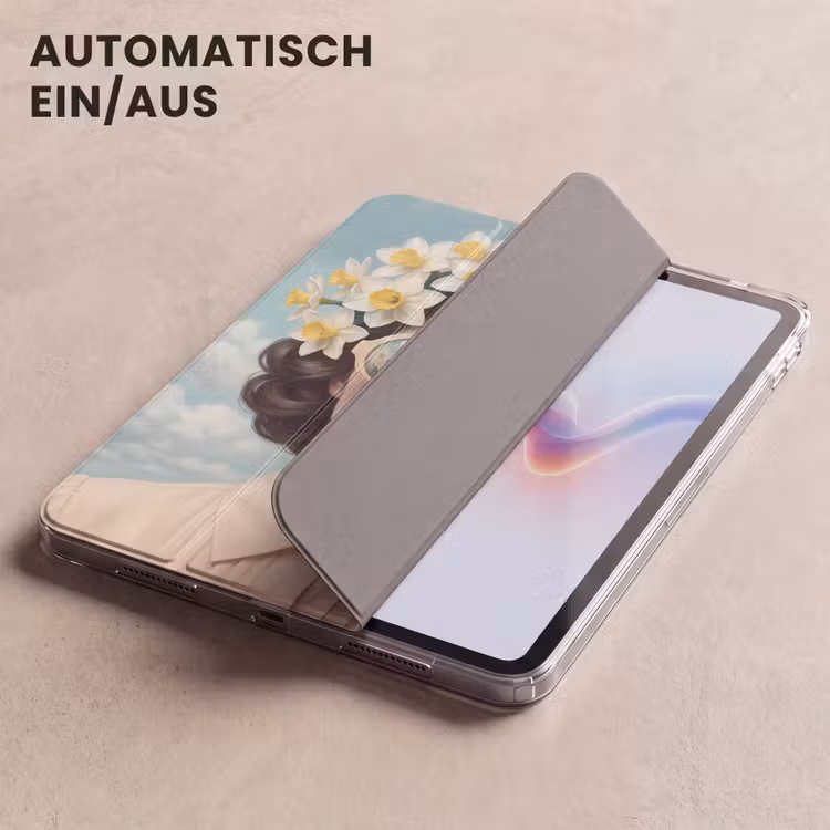 iPad-Hülle - Frau - Narzissen - Gelb — 5
