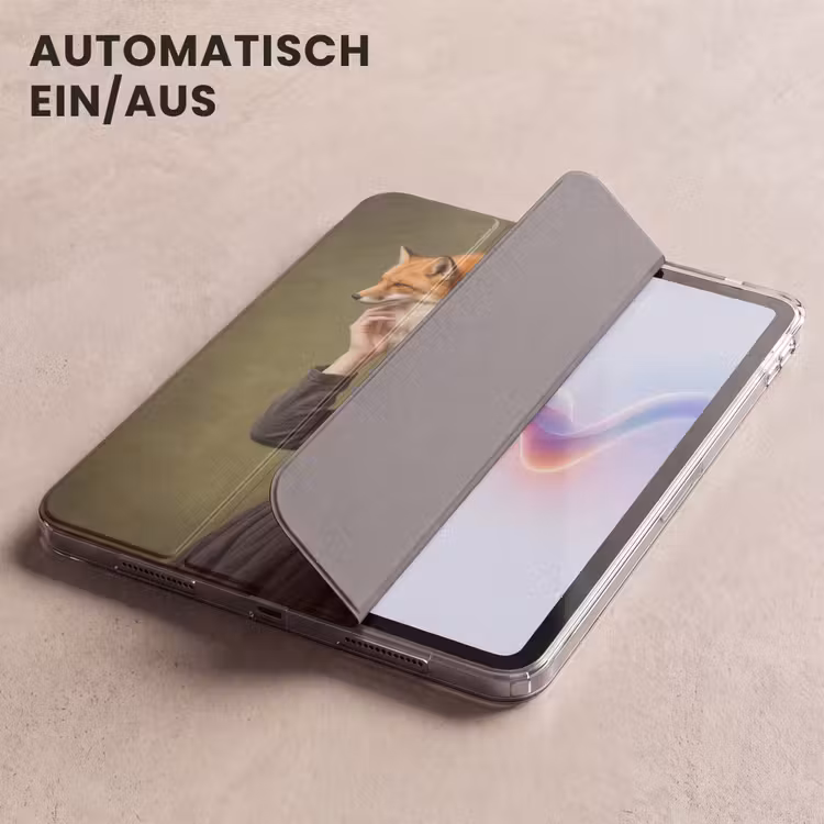iPad-Hülle - Fuchs - Surrealist - Grün — 5