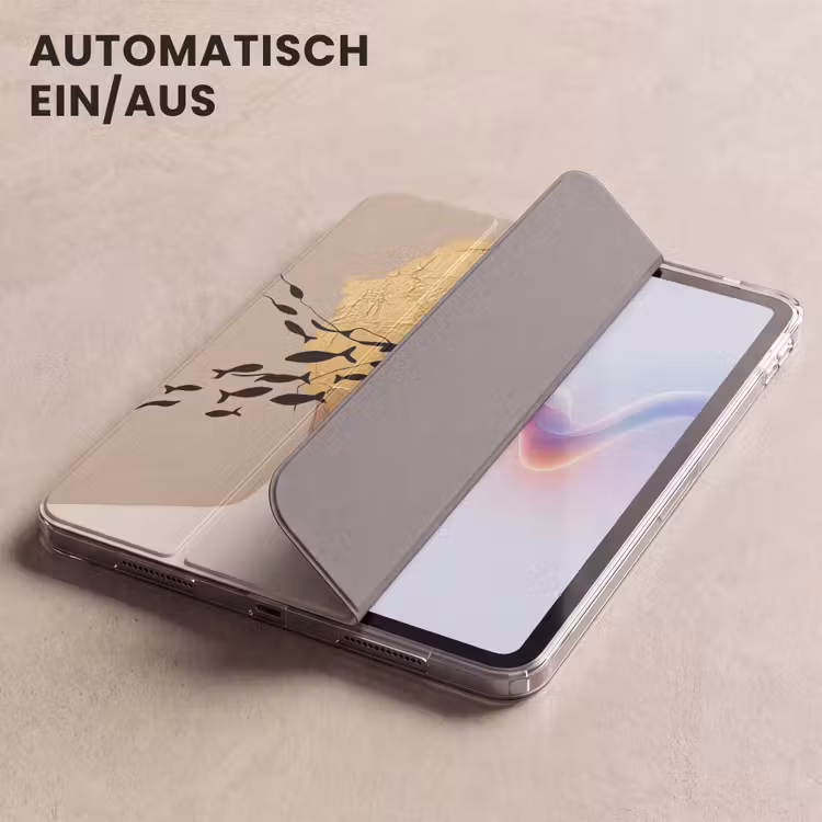 iPad-Hülle - Modern - Frau - Gold — 5
