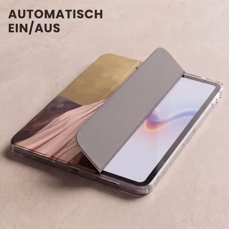 iPad-Hülle - Pferd - Klassisch - Ocker — 5