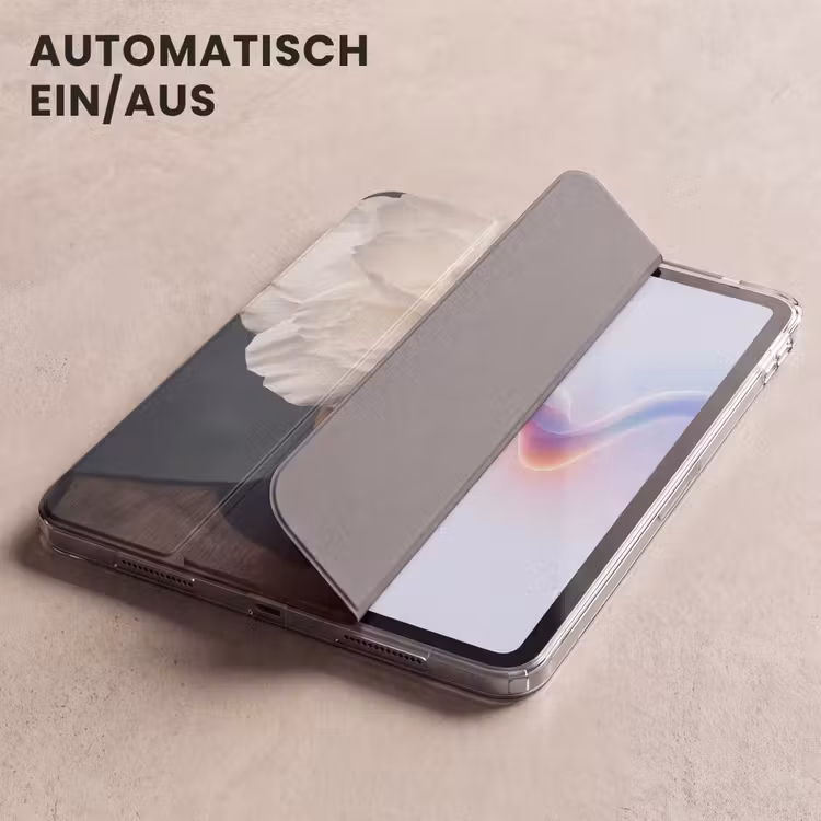 iPad-Hülle - Porträt - Mysteriös - Weiß — 5