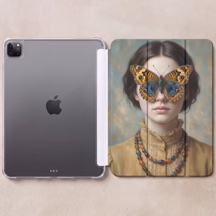 iPad-Hülle - Porträt - Schmetterling - Farbenfroh — 6