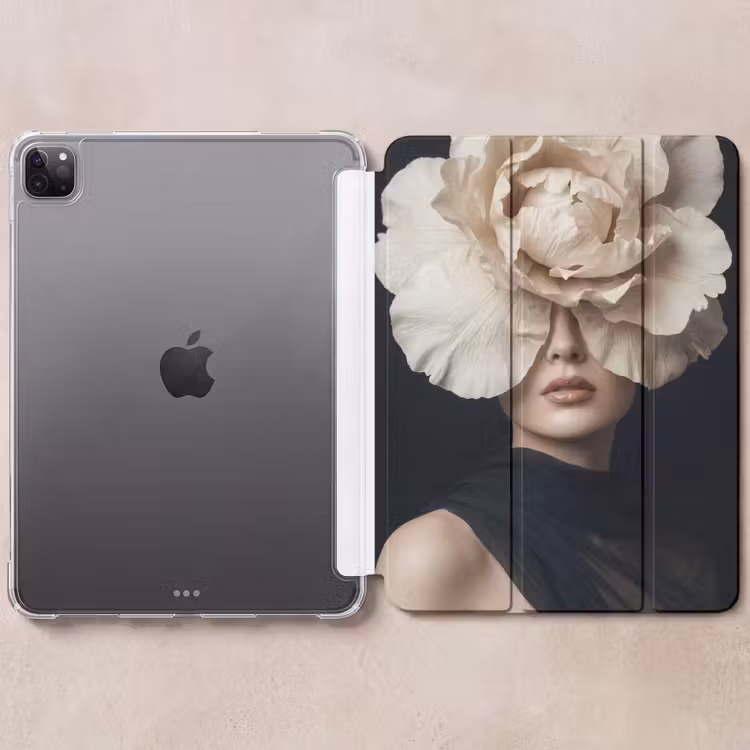 iPad-Hülle - Rose - Zeitlos - Schwarz — 6