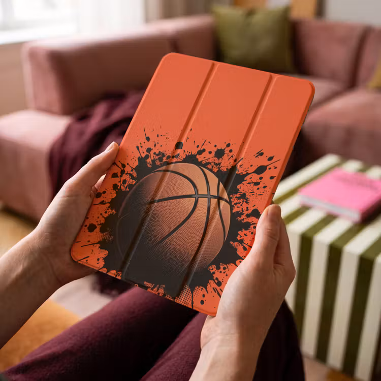 iPad-Hülle - Basketball - Farbe - Sport - Orange — 4