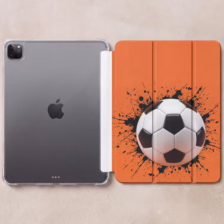 iPad-Hülle - Fußball - Farbe - Sport - Orange — 6
