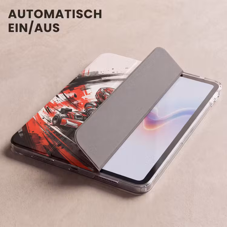 iPad-Hülle - Kart - Fahrer - Geschwindigkeit - Rot — 5