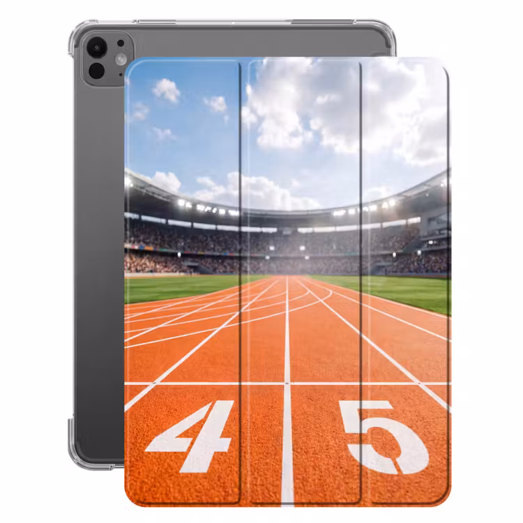 iPad-Hülle - Sintelbaan - Stadion - Sport -Orange — 1
