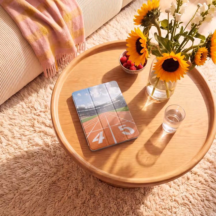 iPad-Hülle - Sintelbaan - Stadion - Sport -Orange — 2