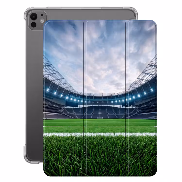 iPad-Hülle - Fußball - Stadion - Sport - Grün — 1