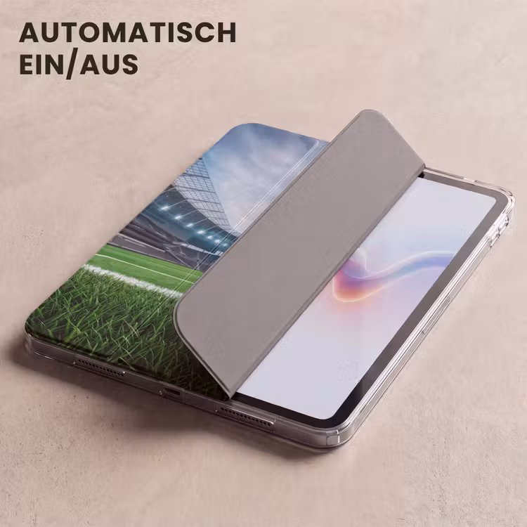 iPad-Hülle - Fußball - Stadion - Sport - Grün — 5