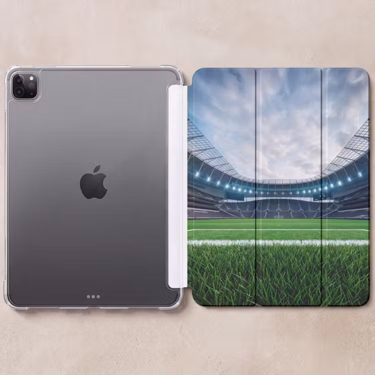 iPad-Hülle - Fußball - Stadion - Sport - Grün — 6