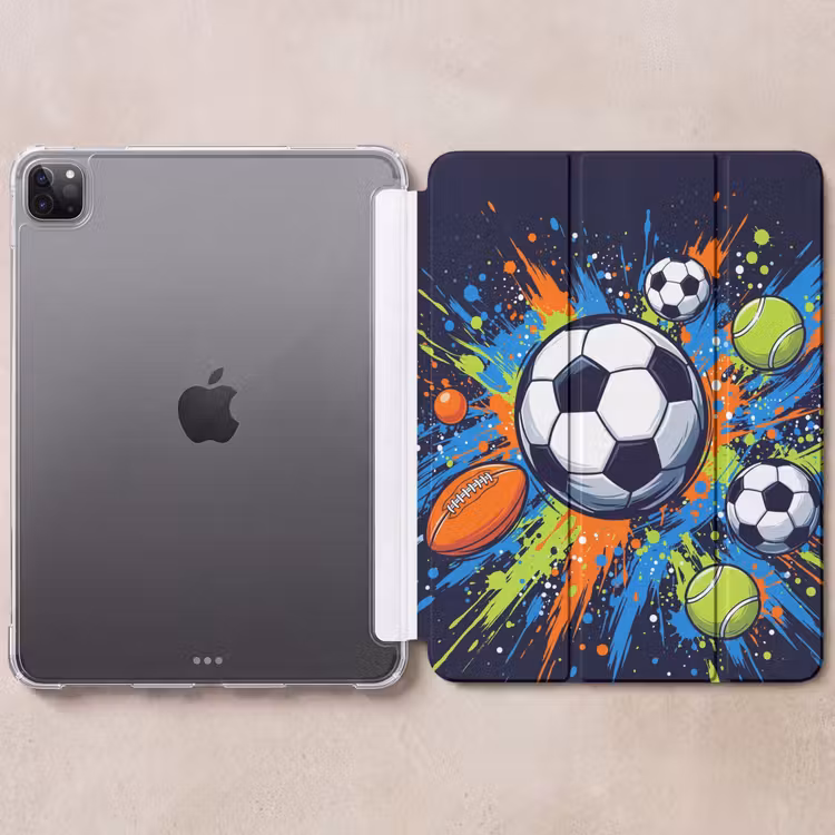 iPad-Hülle - Sport - Bälle - Farbenfroh — 6