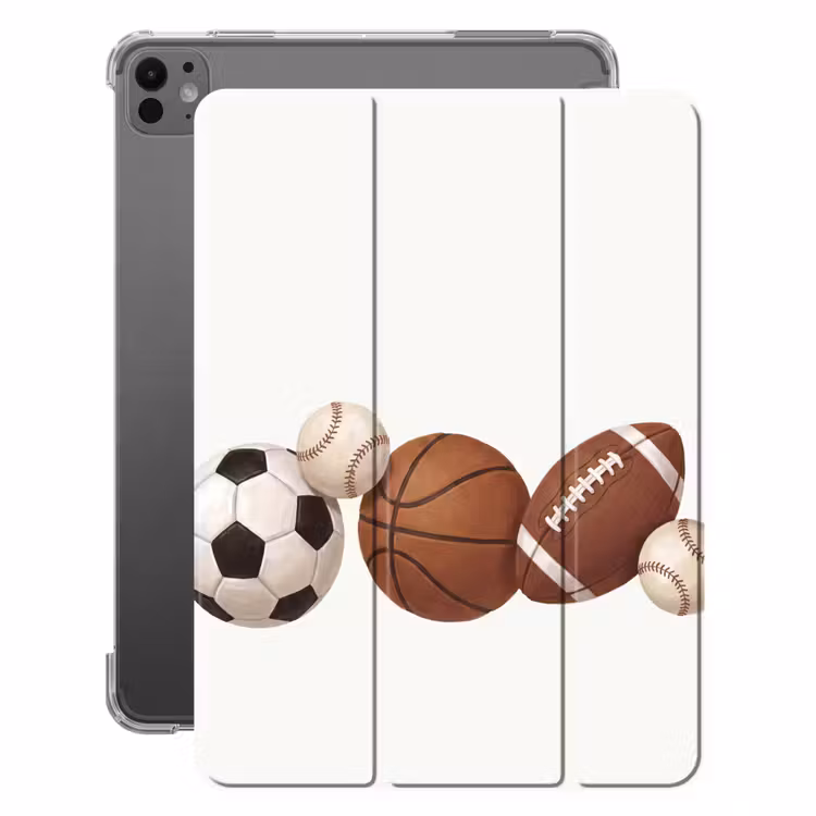 iPad-Hülle - Sport - Bälle - Illustration — 1