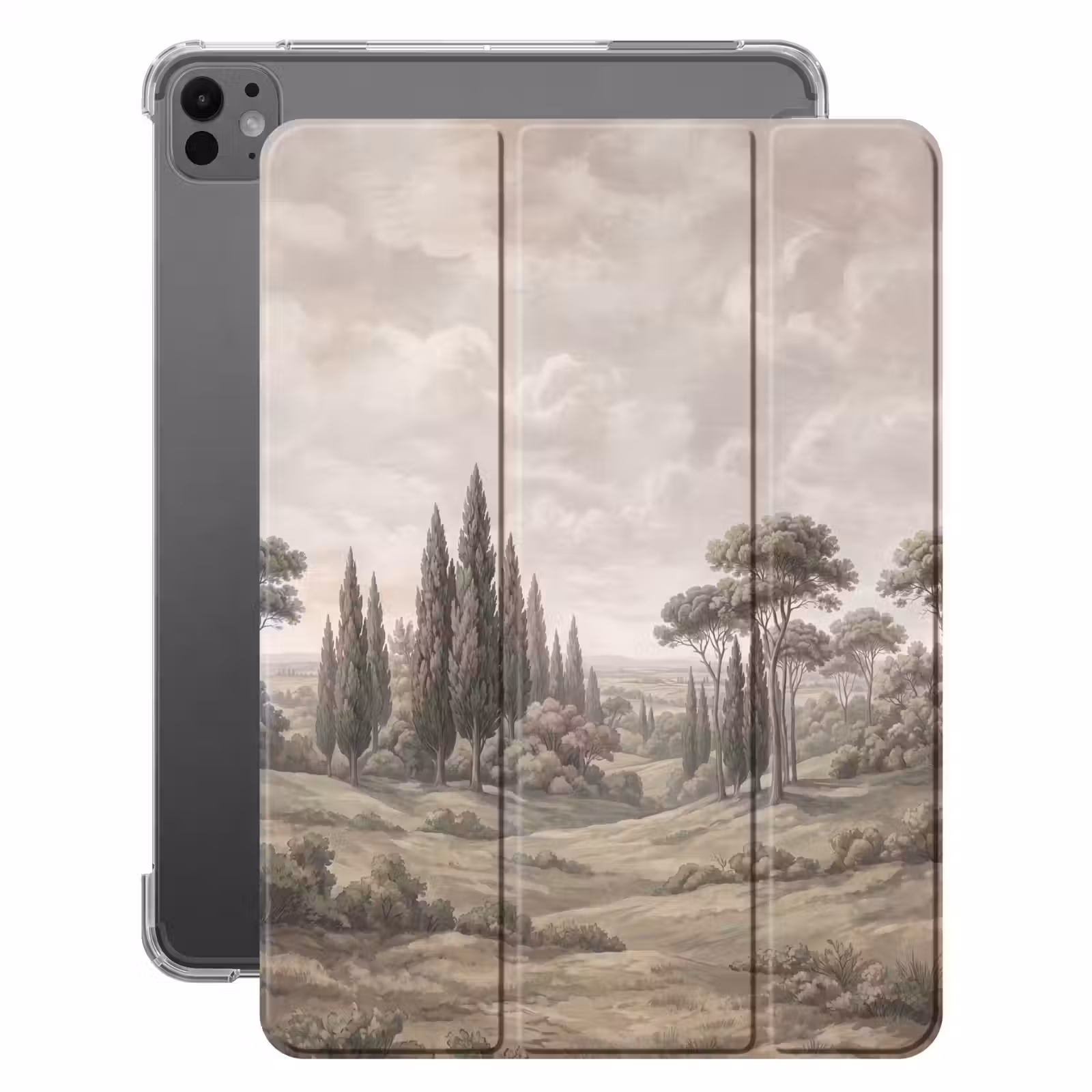 iPad-Hülle - Tal - Wald - Natur - Grün — 1