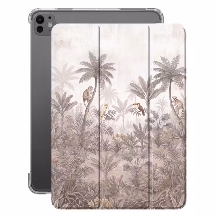 iPad-Hülle - Dschungel - Tiere - Palmen — 1