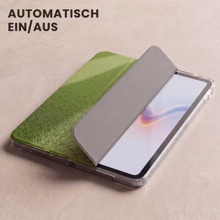 iPad-Hülle - Fußball - Rasenplatz - Sport - Grün — 5