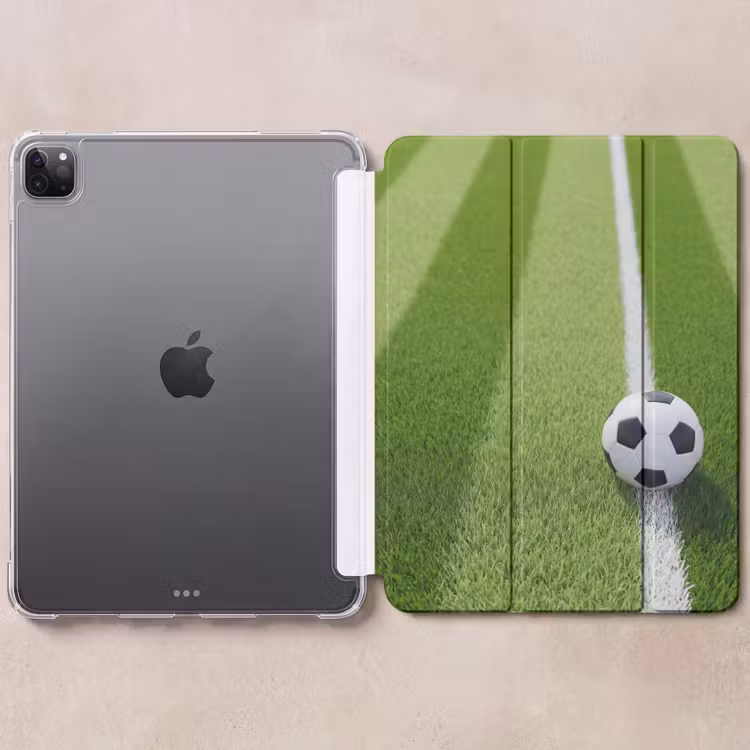 iPad-Hülle - Fußball - Rasenplatz - Sport - Grün — 6