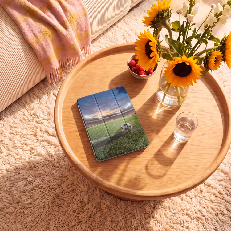 iPad-Hülle - Fußball - Stadion - Sport - Grün — 2