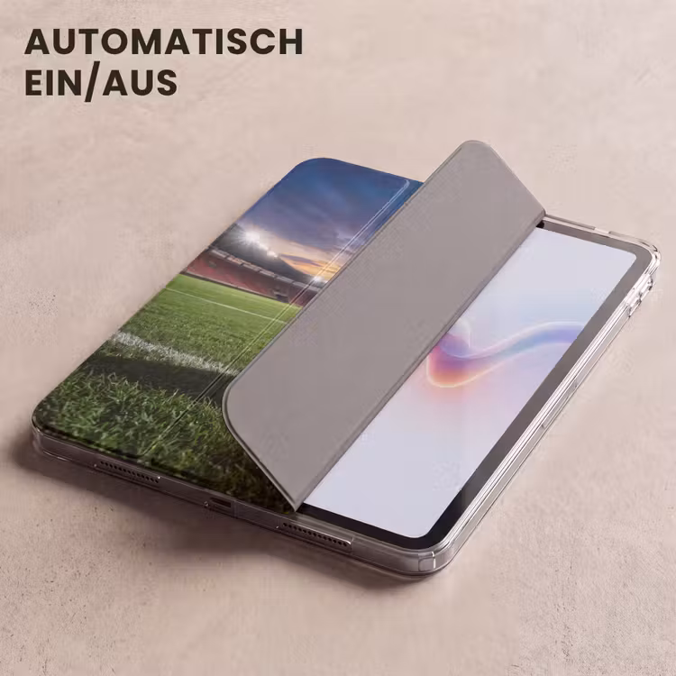 iPad-Hülle - Fußball - Stadion - Sport - Grün — 5