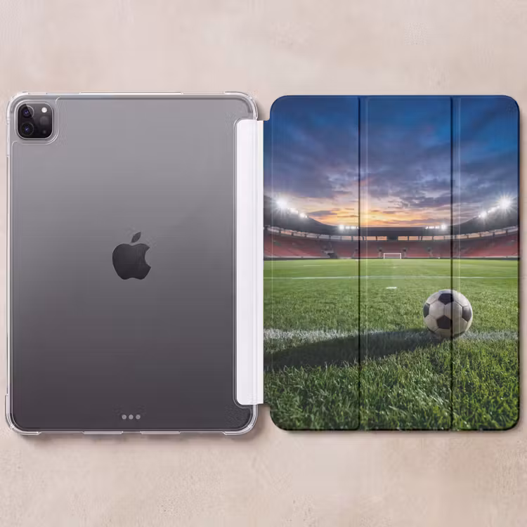 iPad-Hülle - Fußball - Stadion - Sport - Grün — 6