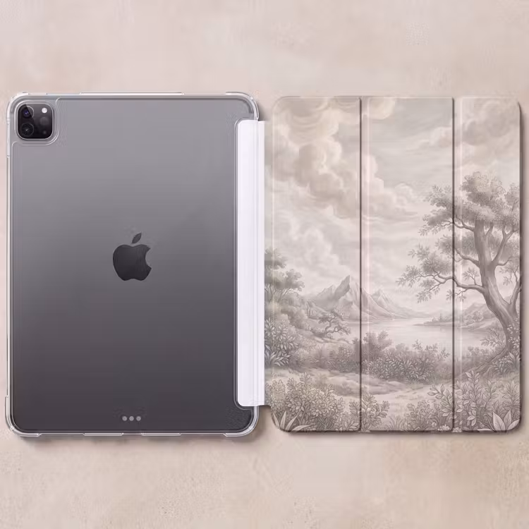 iPad-Hülle - Landschaft - Berge - See - Natur — 6