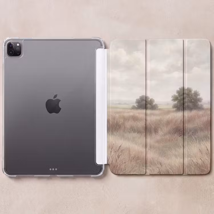 iPad-Hülle - Landschaft - Minimalistisch - Beige — 6